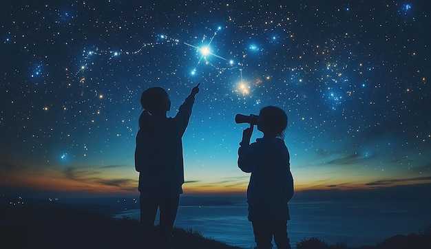 Яркие созвездия января