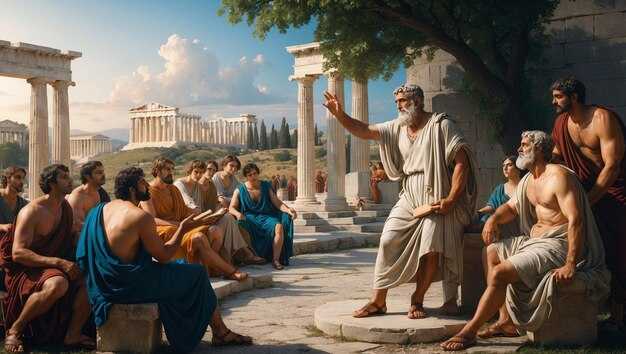 Сравнение архаического и классического рельефа