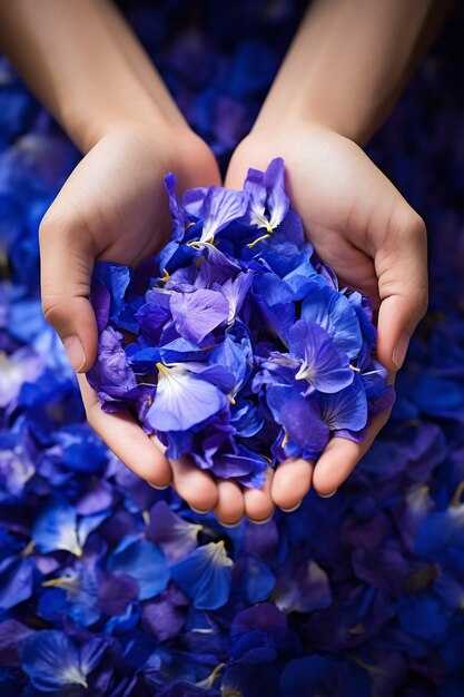 Контекст сновидения с фиалками