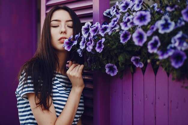 Фиалки как символ влюбленности