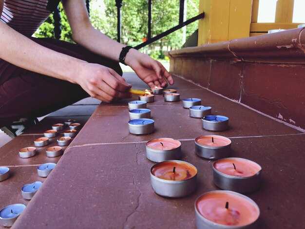 Создание новых свечей из остатков