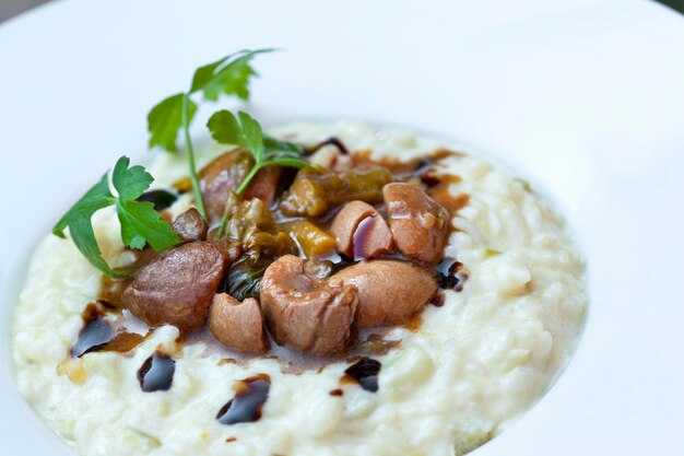 Подача блюда: гарниры и оформление тарелки