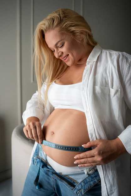 Первые признаки роста живота