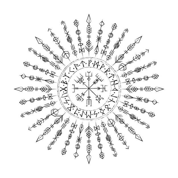 Скандинавские руны для Девы