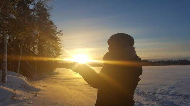 Значение снега как очищающего элемента