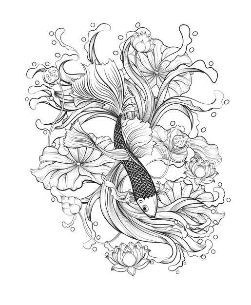 Символика карпа кои в культуре