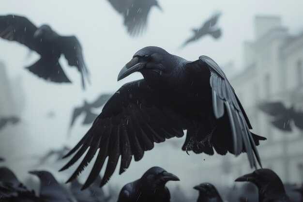 Влияние христианства на восприятие ворона