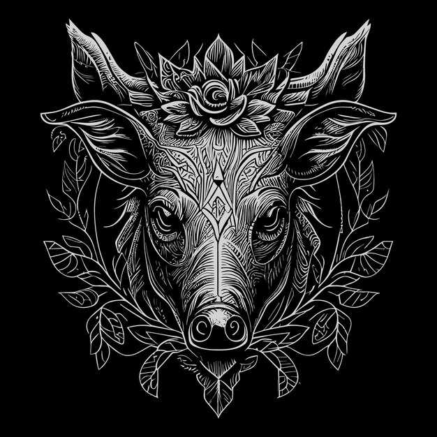 Уход за свиньями после татуировки