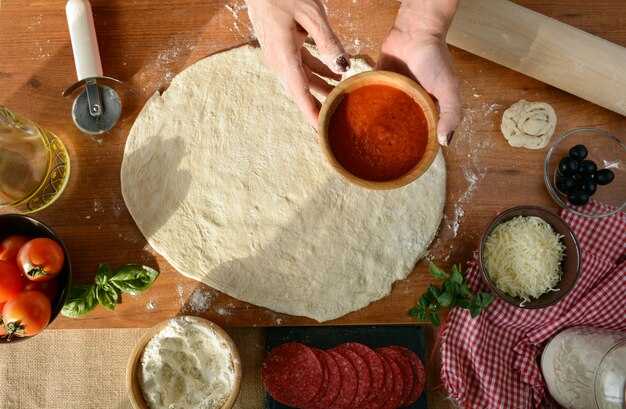 Температура воды для теста на пиццу