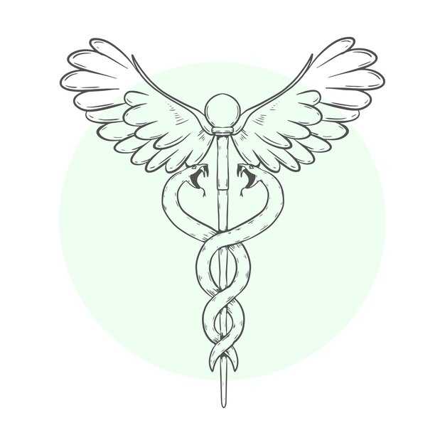 Символ змеи и бокала: истоки и значение