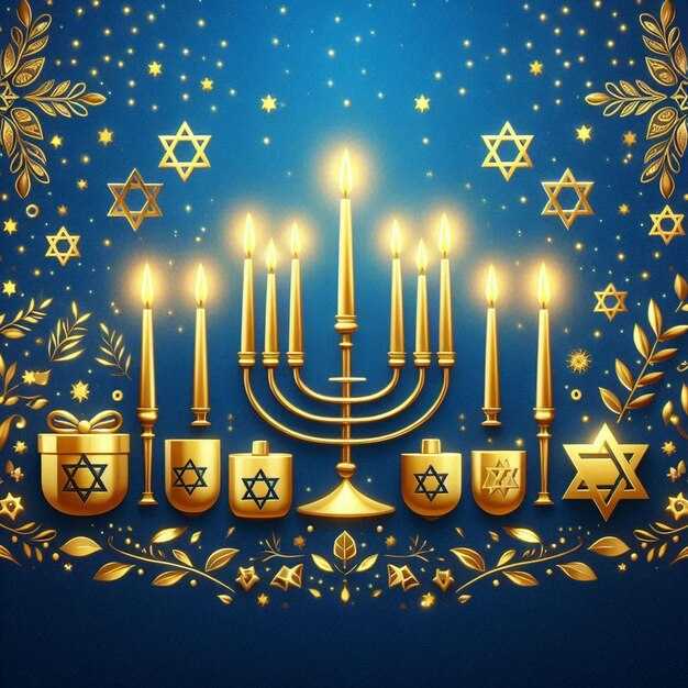 Практическое использование ханукальной меноры
