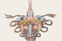 Божество Абраксас — символика петушиной головы и змеиних ног