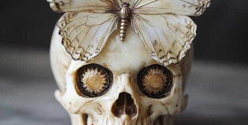 Мотылек с черепом — таинственная мертвая голова бабочка, которая кричит за шифр природы