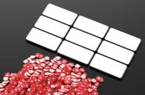 Пластиковое напыление покерных карт — идеальная колода для азартных игр