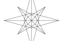 Семиконечная звезда — значение и как нарисовать семиконечную звезду шаг за шагом