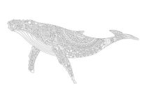 Тату кит — значение, история и фото геометрического тату с китом