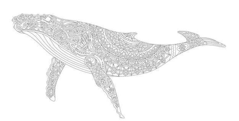 Тату кит — значение, история и фото геометрического тату с китом