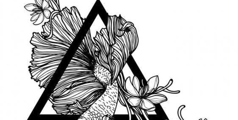 Татуировка карп кои — значение, фото и эскизы для вдохновения