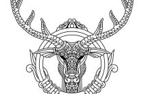 Татуировка оленя — значение и символика, истории и варианты дизайна